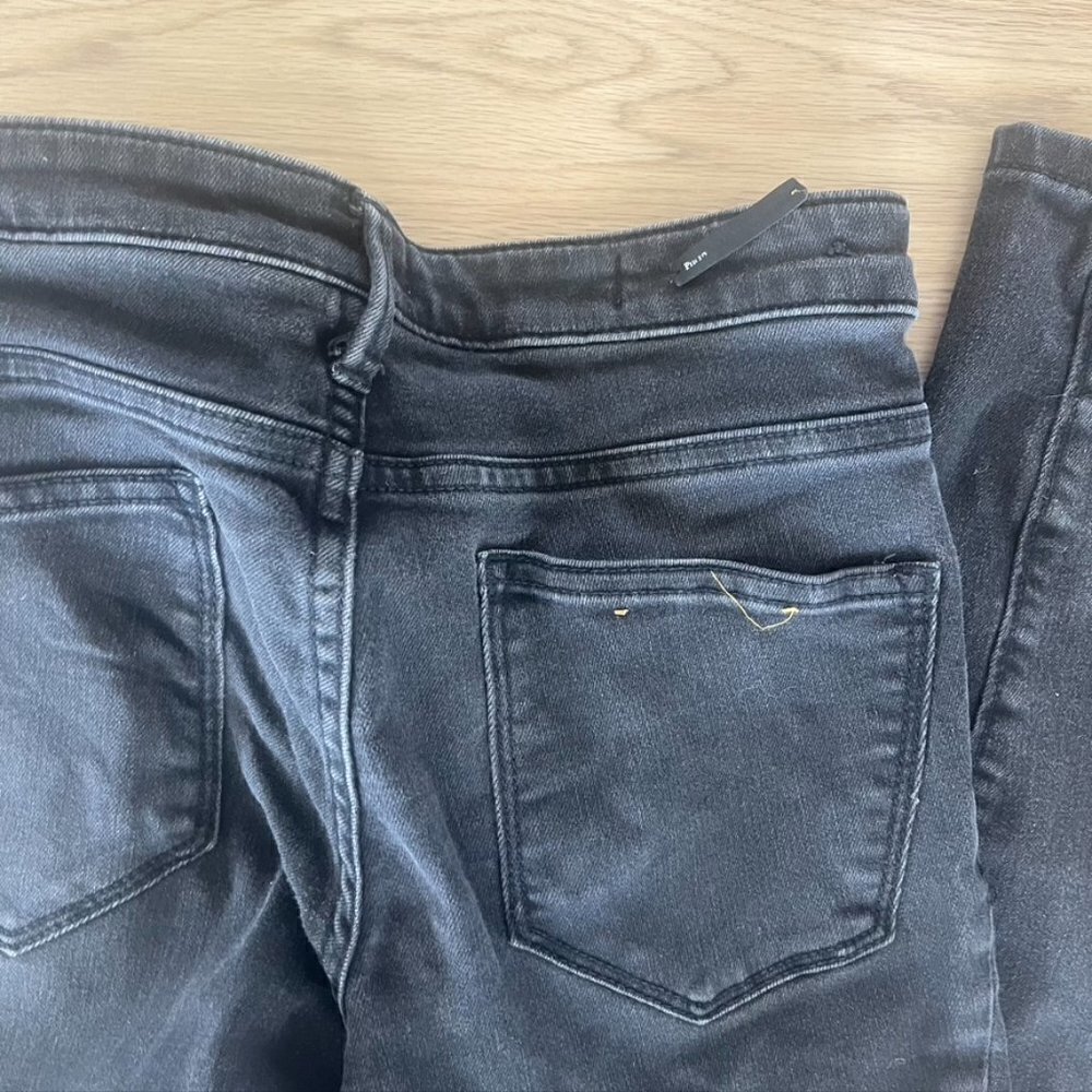 Pilcro & Letterpress Black Skinny Stretch Jeans 30 - Picture 9 of 10